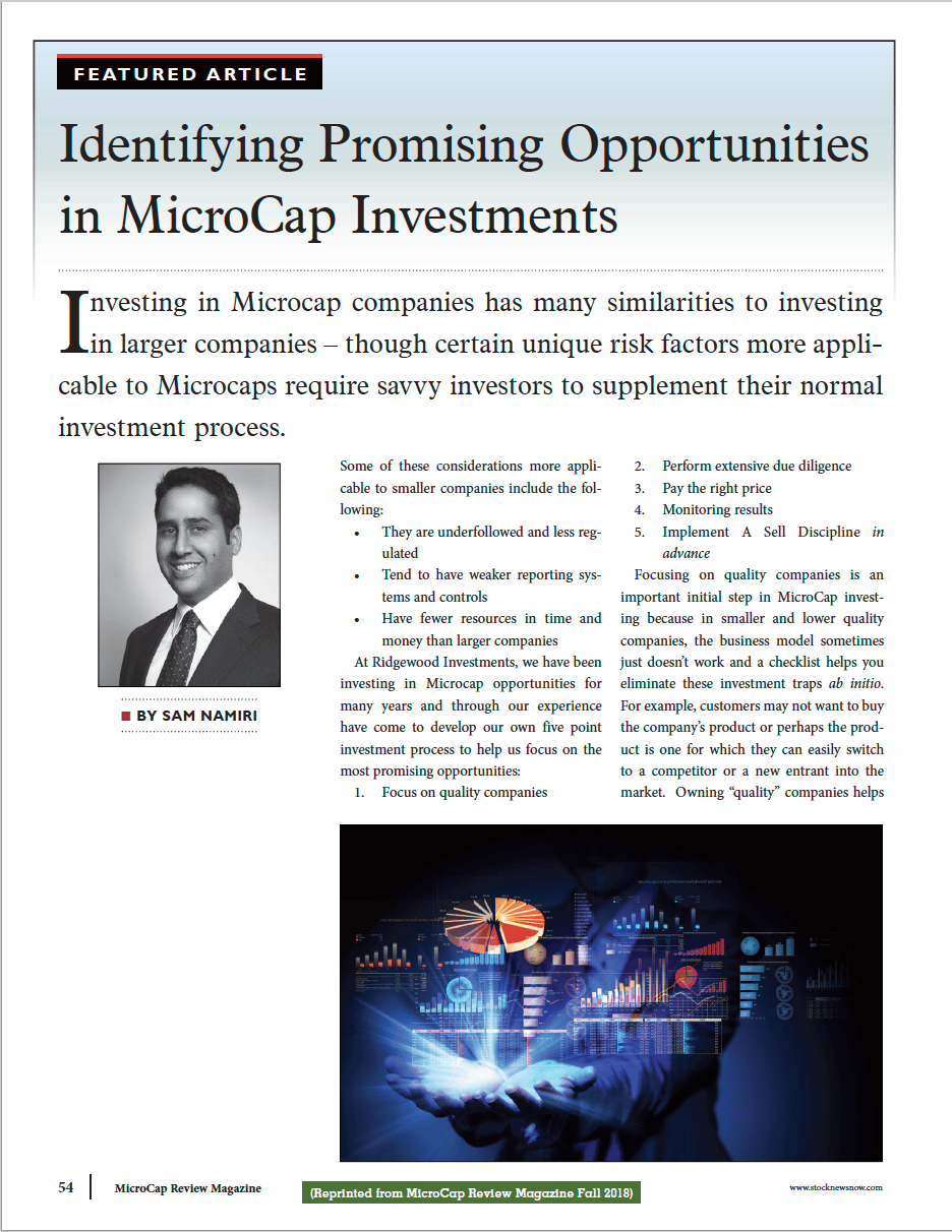 Microcap Cover Image